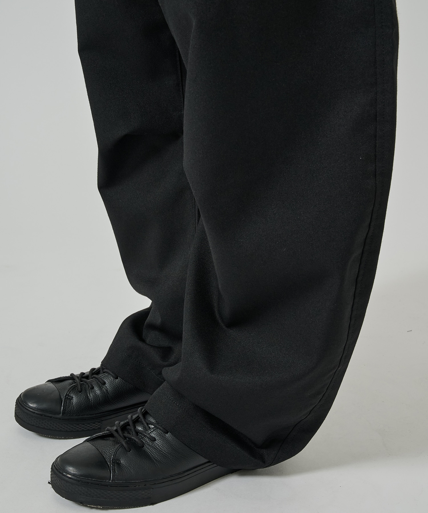 新品未使用コムデギャルソンガール　ジャージパンツ黒S WOOL ESTEL WIDE PANTS / HP-P002-051｜COMME des GARCONS HOMME