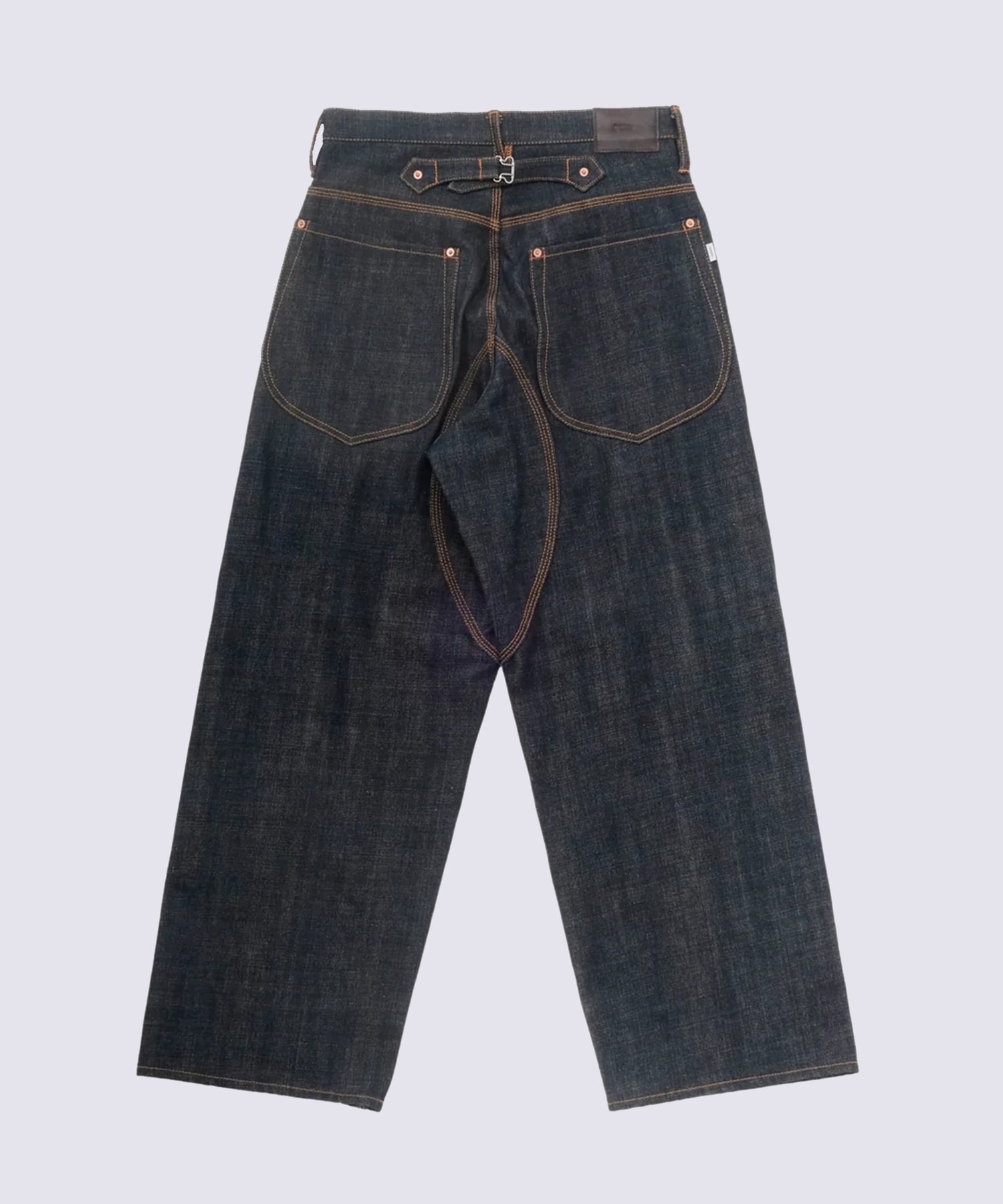 CLASSIC DOUBLE KNEE DENIM PANTS SUGARHILL