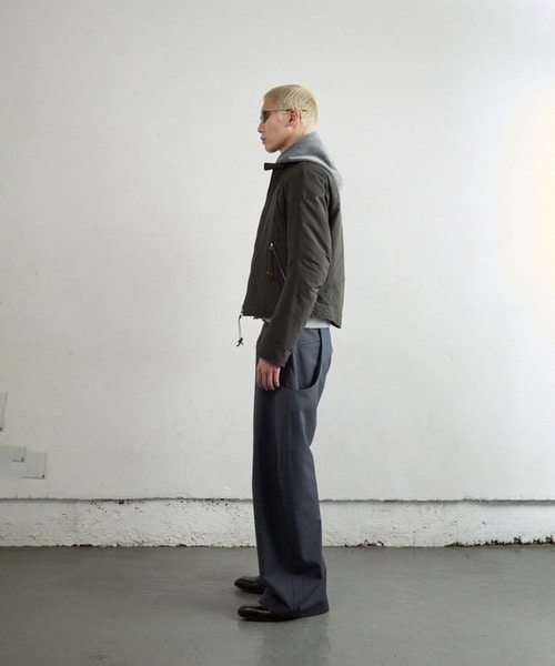 CURVED LEG UTILITY TROUSERS NVRFRGT