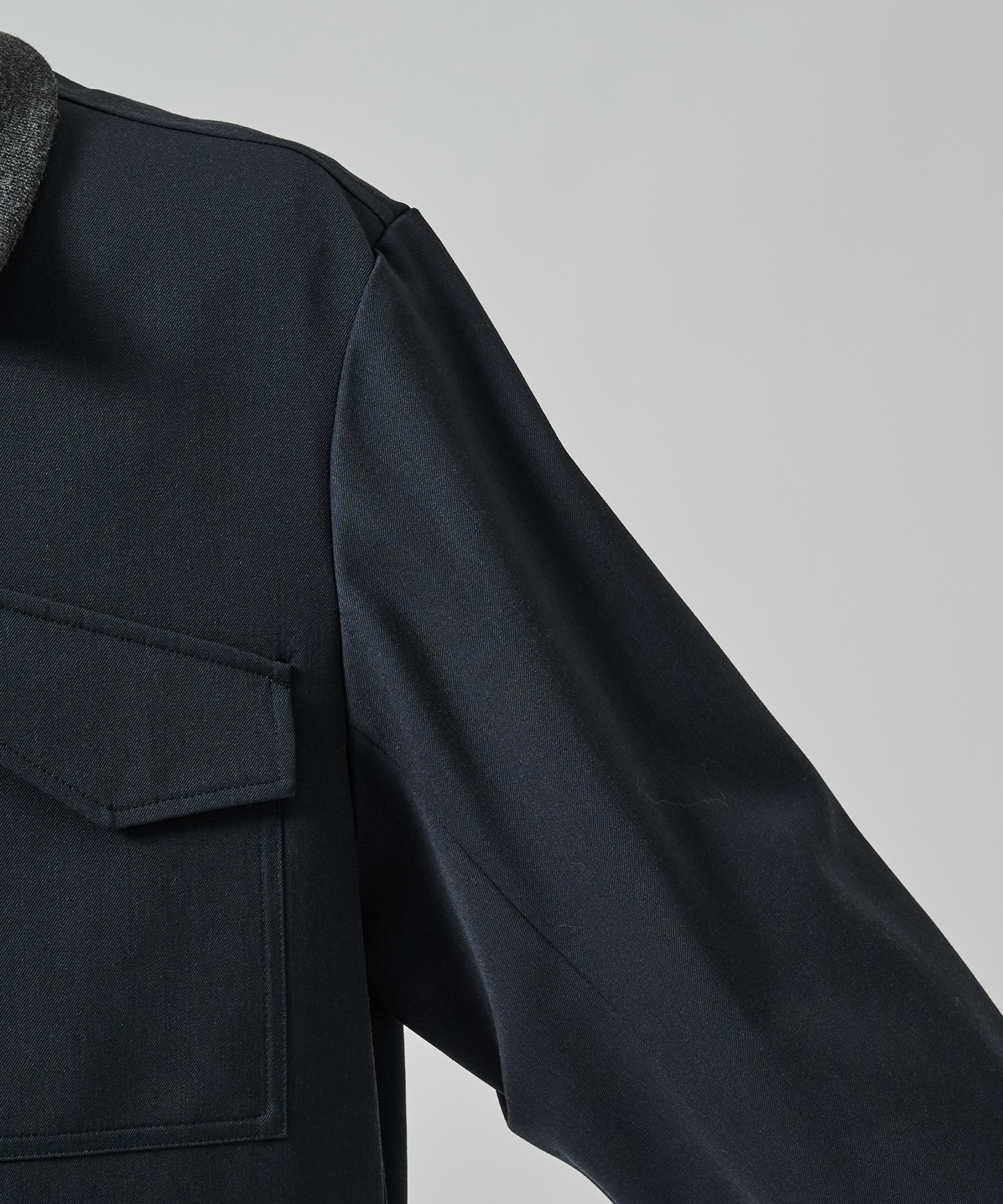 Rib Collar 4 Pockets Blouson UJOH HOMME