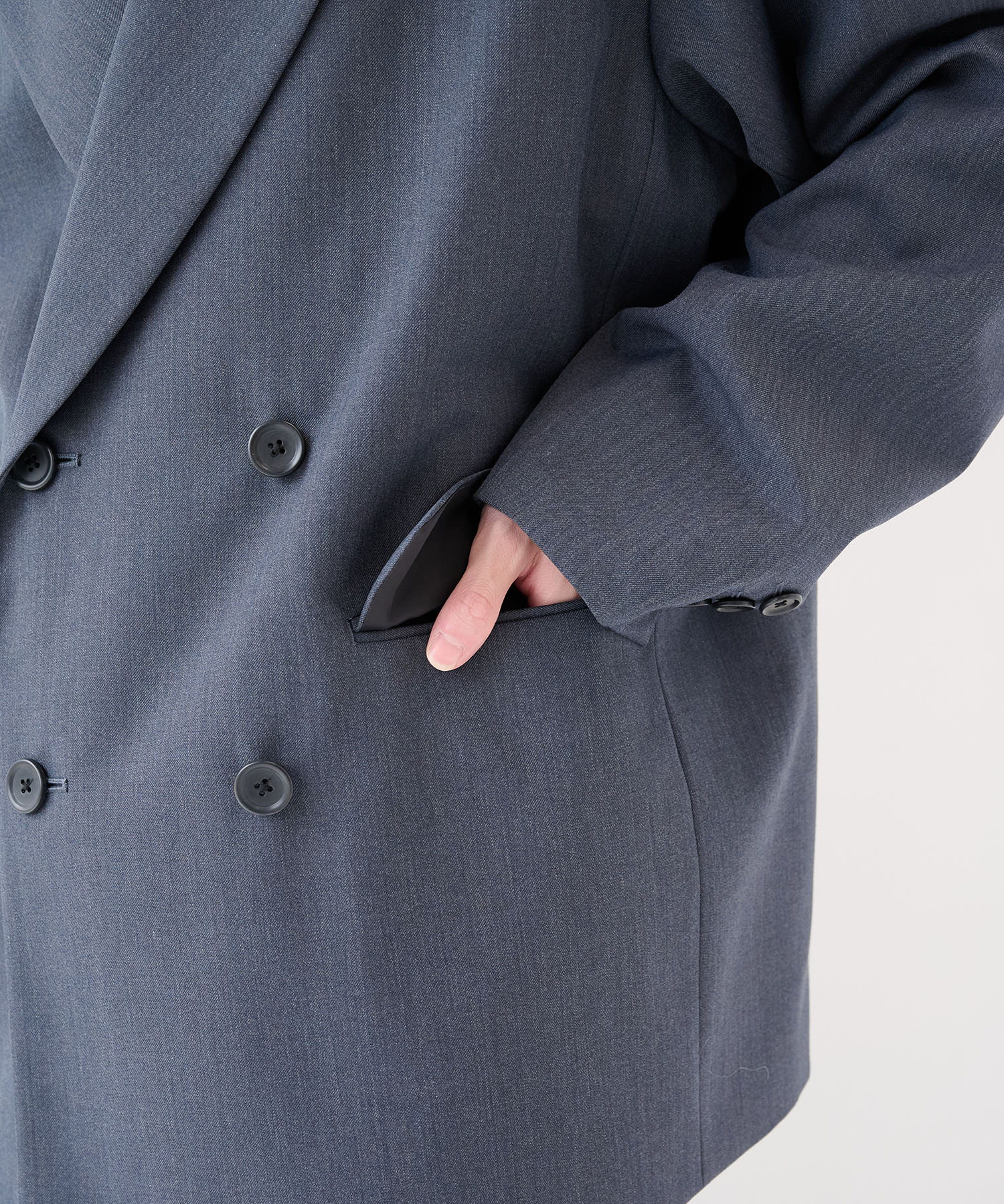 T/W Saxony Double Breasted Jacket COOTIE PRODUCTIONS