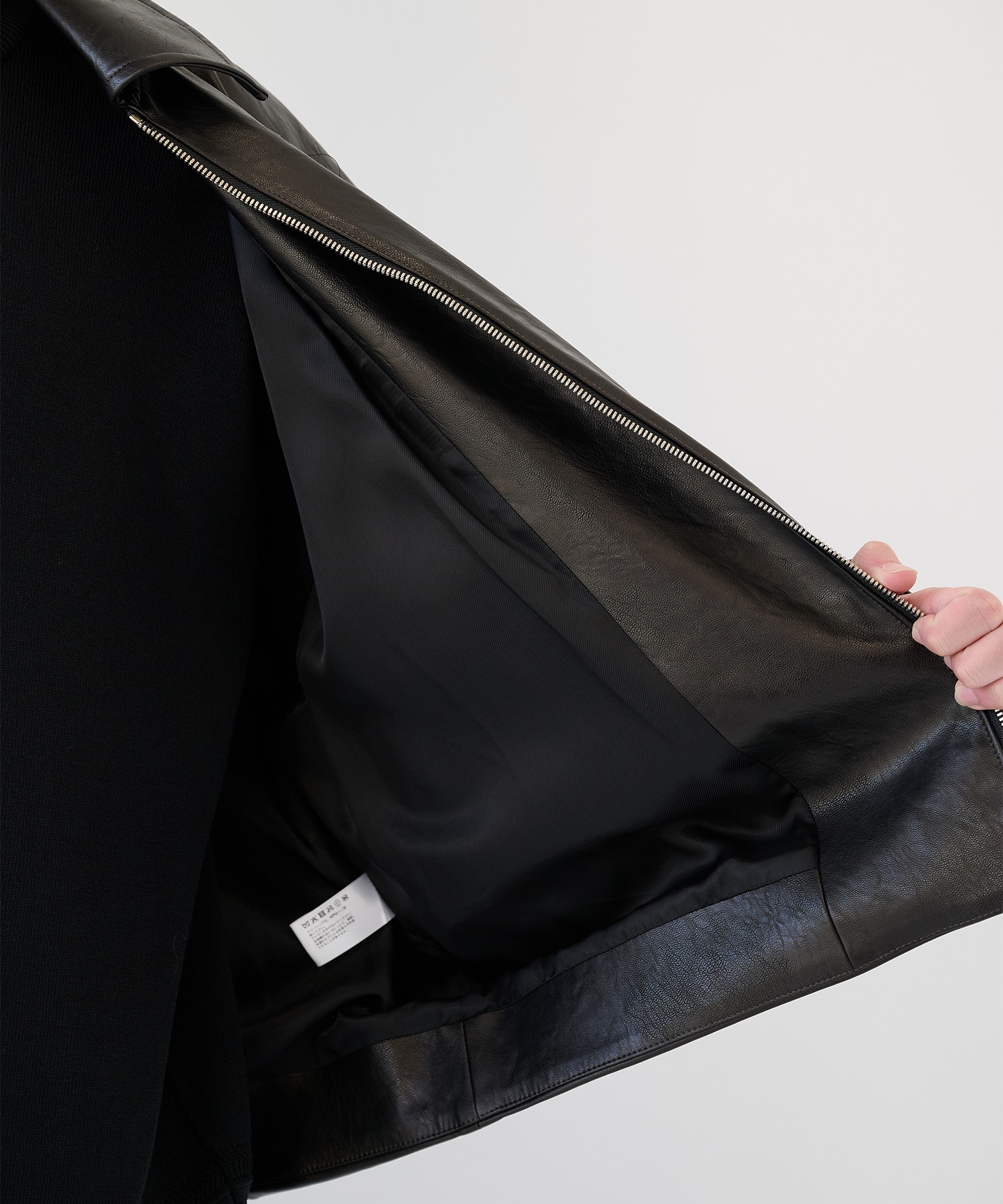 レザーブルゾン SHAREEF