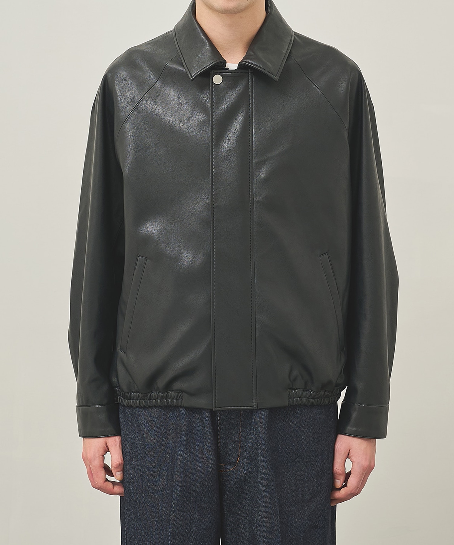 MODERN LEATHER BLOUSON STUDIOUS