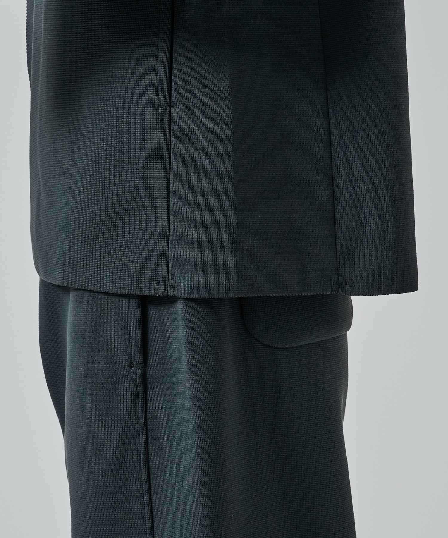 MILAN DOUBLE BREASTED COLLARLESS JACKET CFCL