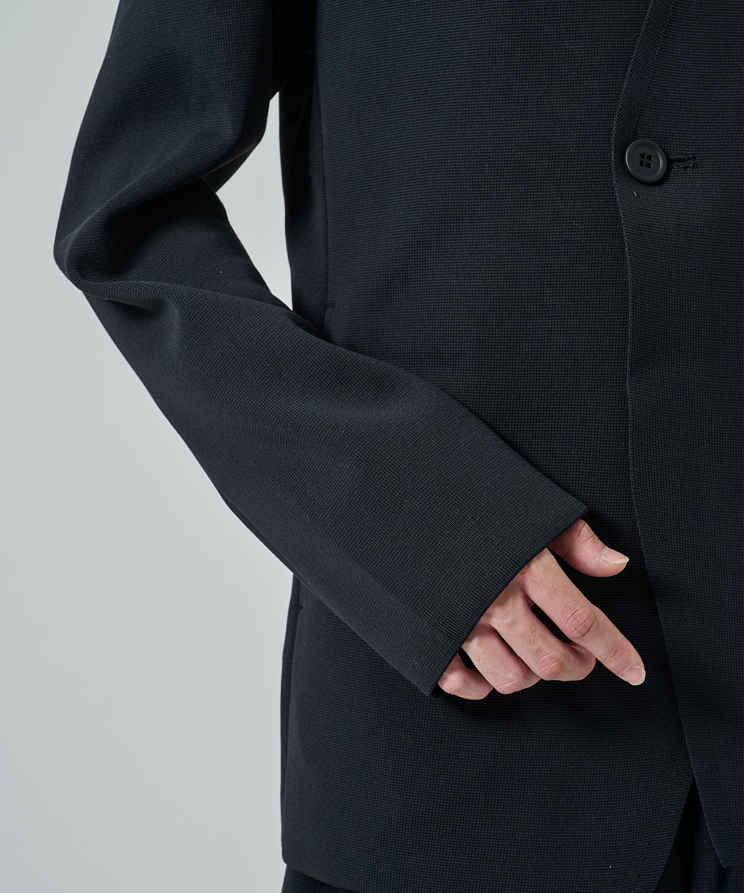 MILAN DOUBLE BREASTED COLLARLESS JACKET CFCL