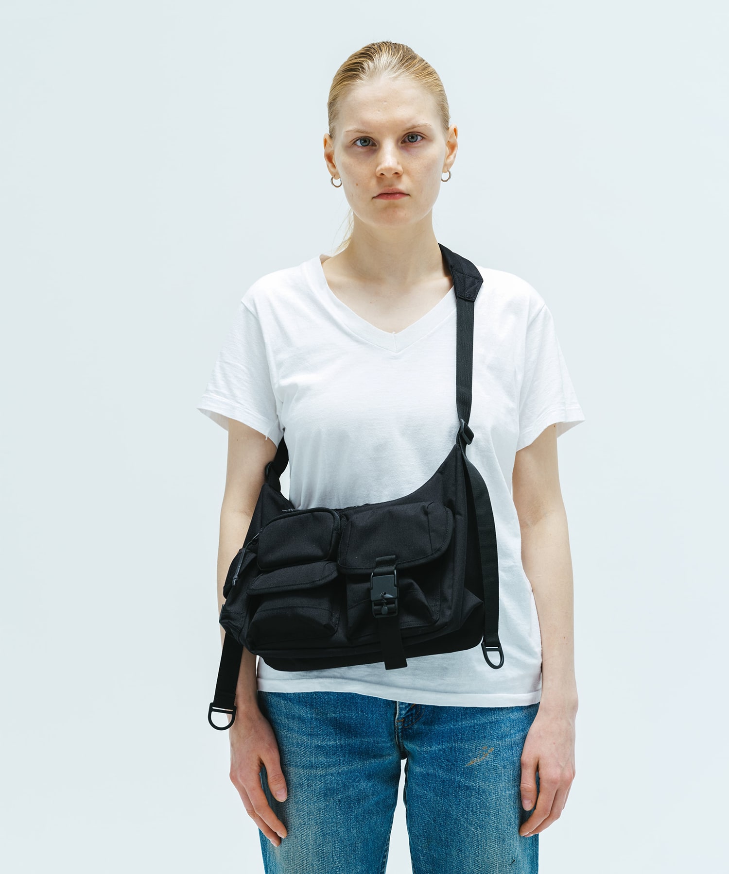 MULTI POCKETS SHOULDER BAG SMALL BAICYCLON by bagjack