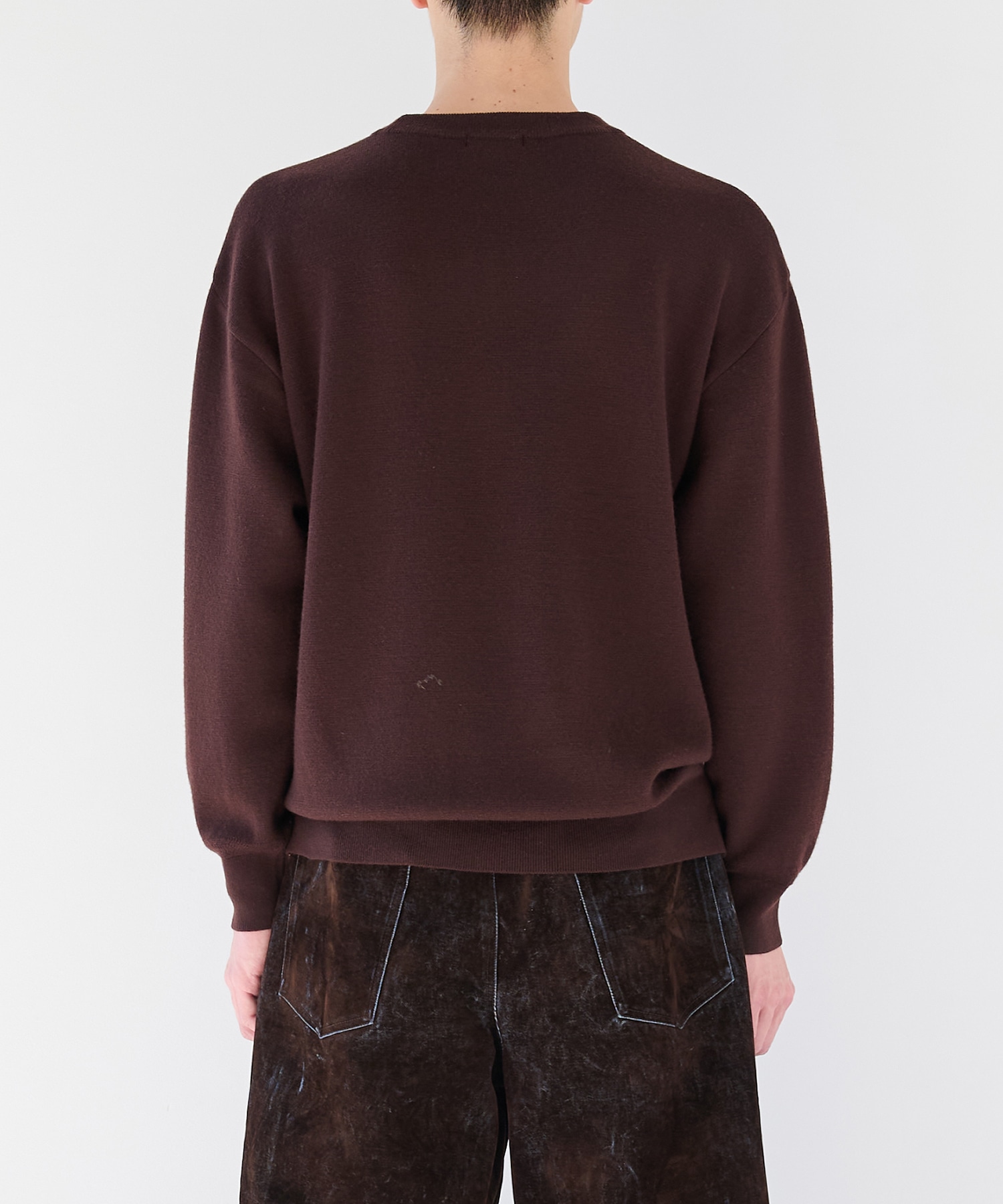 CASHMERE WOOL CREWNECK KNIT STUDIOUS