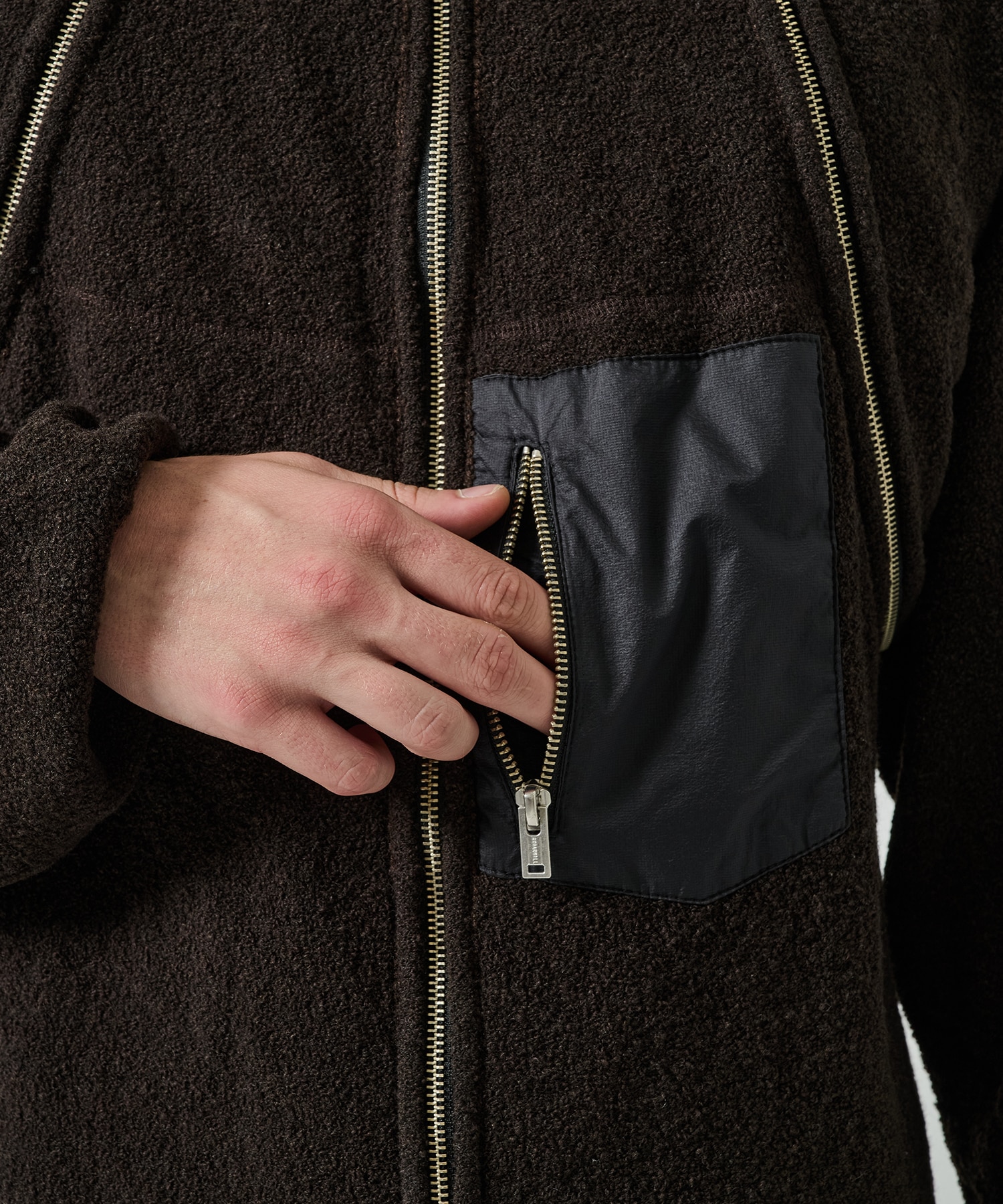 BOA ZIP JACKET SUGARHILL