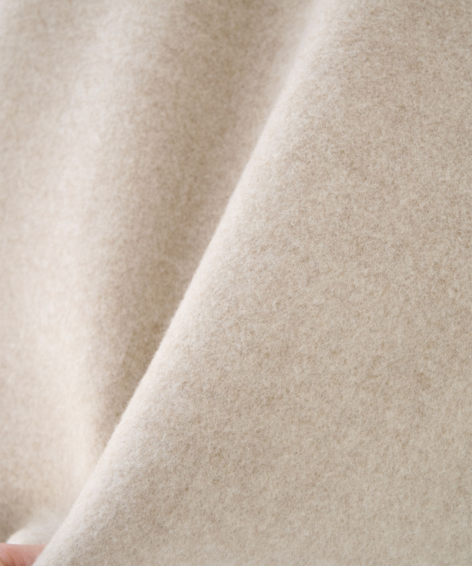 WOOL ZIP FLIGHT JACKET is-ness