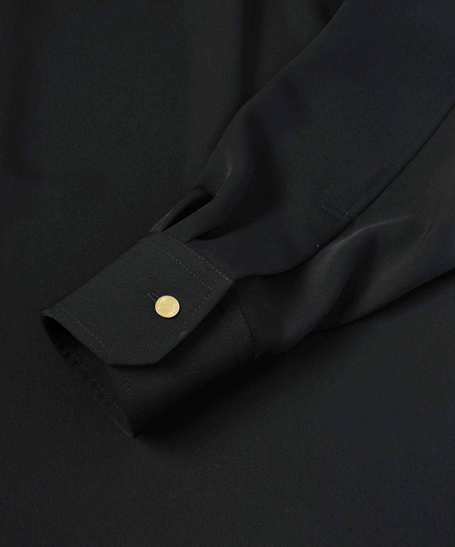 Double Cloth Chin Tab Long Sleeve Shirt CULLNI