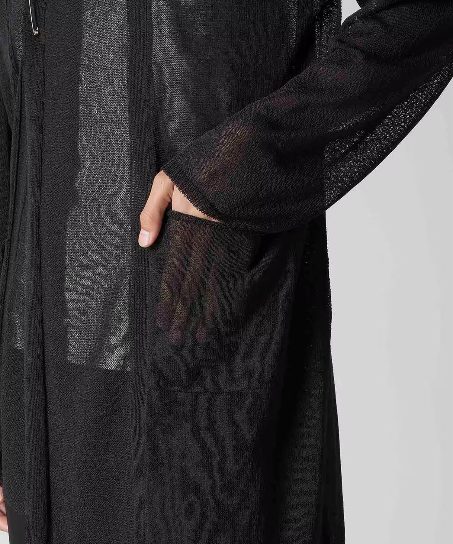 HK-K82-988 EMBROIDERY HOODED CD Yohji Yamamoto