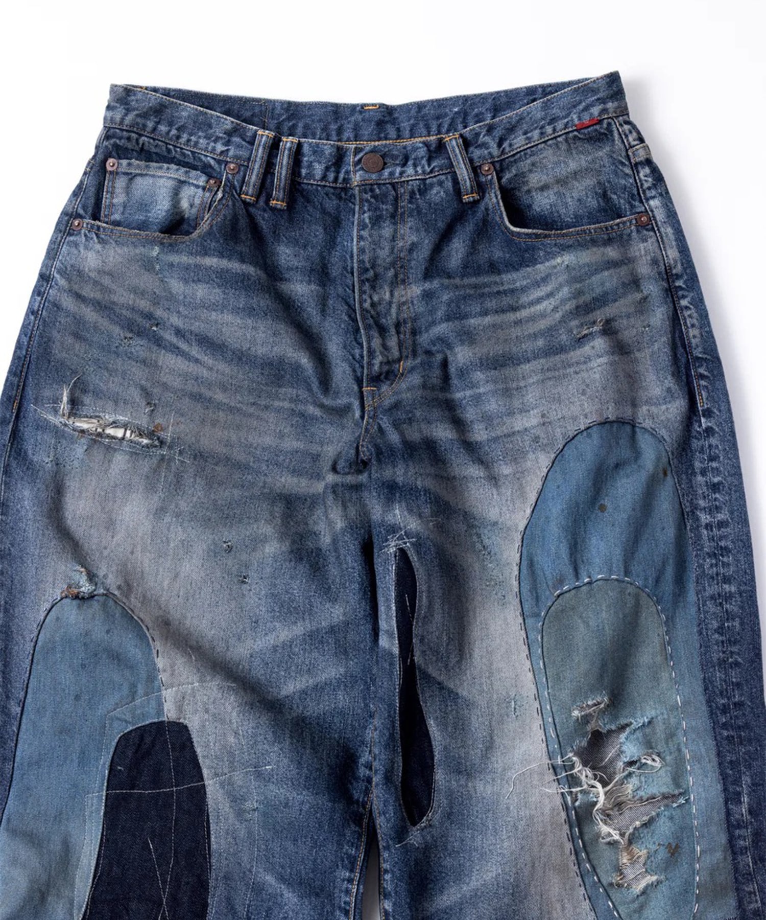 REMAKED WIDE 5P DENIM PANTS ANACHRONORM