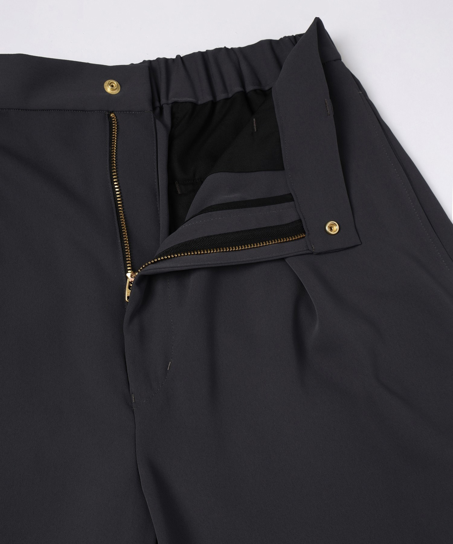 Double Cloth Tuck Wide Pant CULLNI