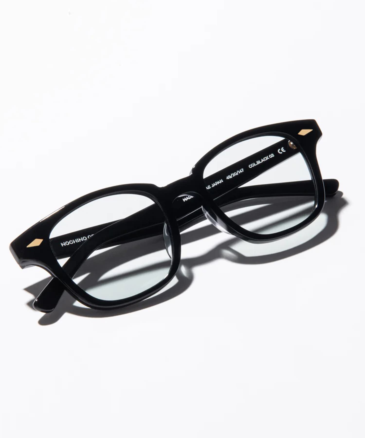 SANSUI #2 GLOSS BLACK × GREY GREEN to D.GREY NOCHINO OPTICAL