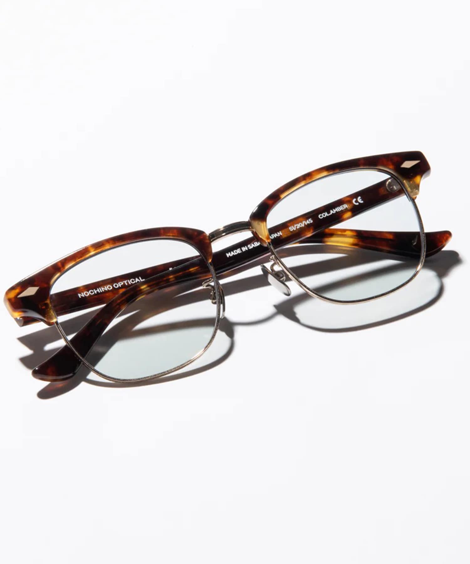 YUGEN #3 RICH AMBER & CHAMPAGNE GOLD × GREY GREEN to D.GREY NOCHINO OPTICAL