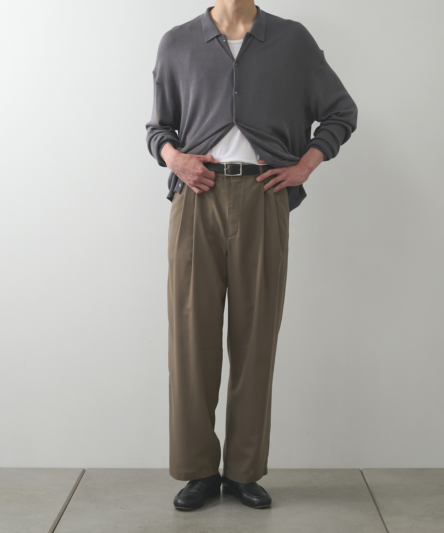 Extra Wool Easy Pants STUDIOUS