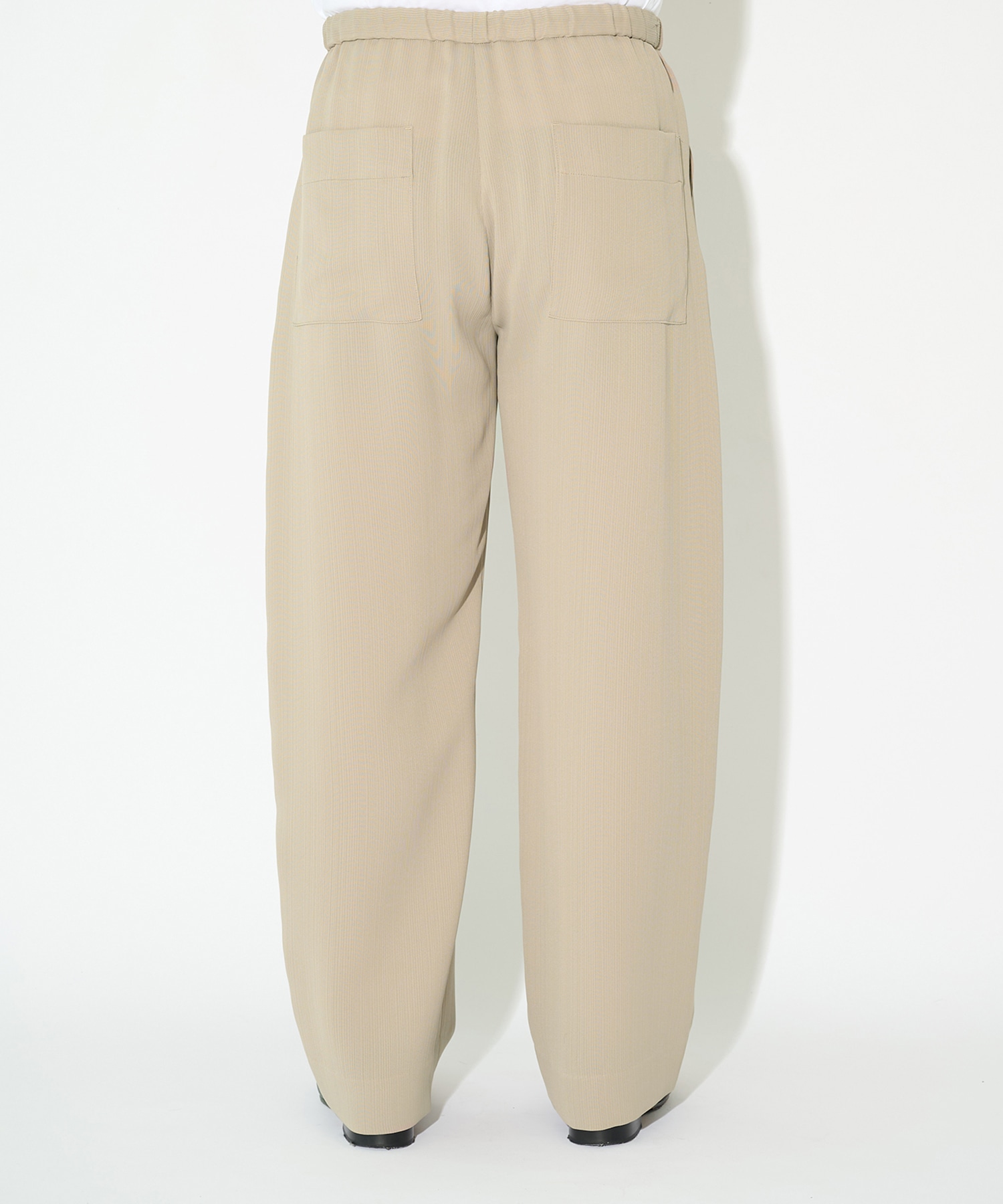 別注 Cord pique Drawstring Relaxed Pants CULLNI