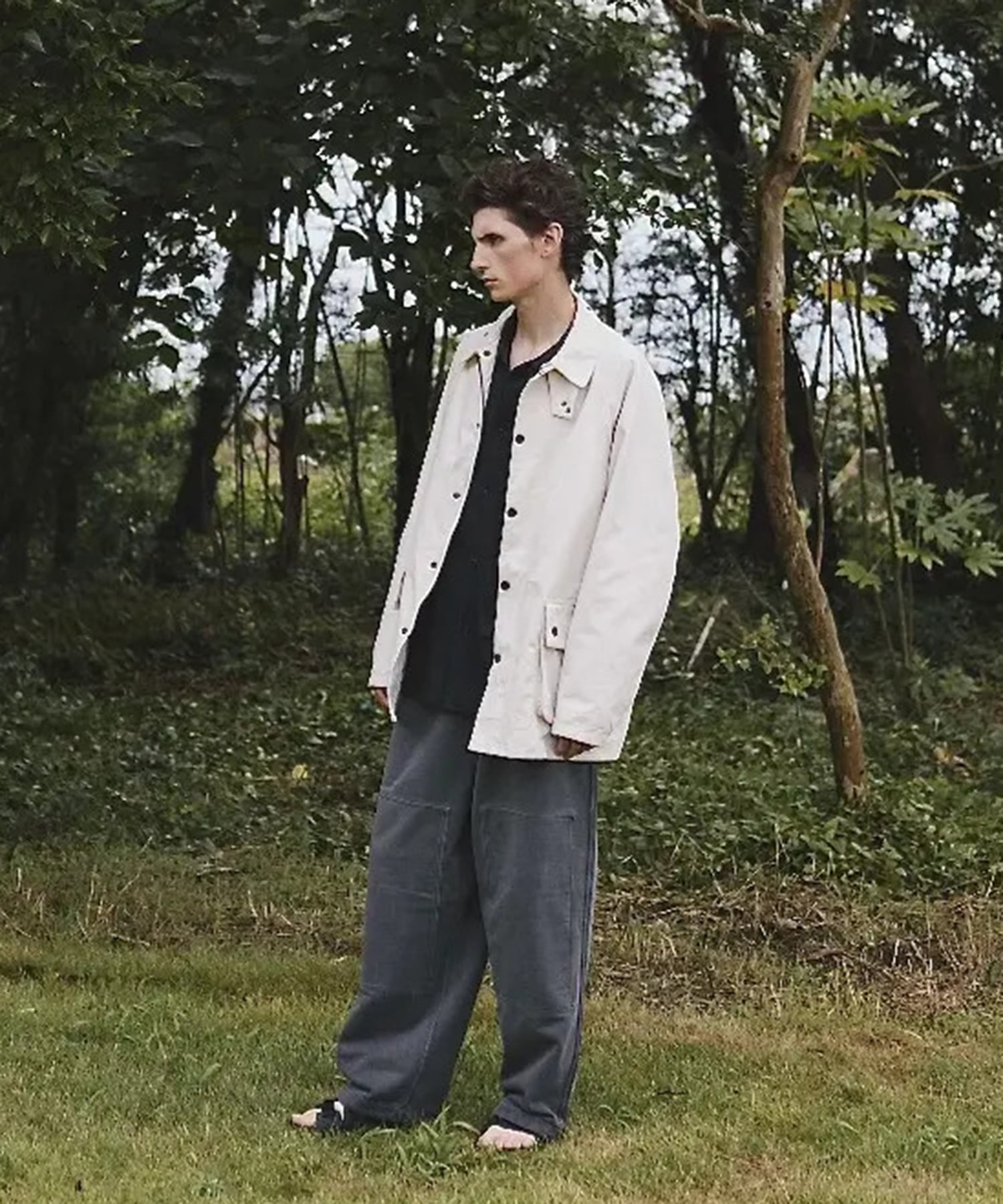 Hard Twist Gabardine Riding Jacket blurhms