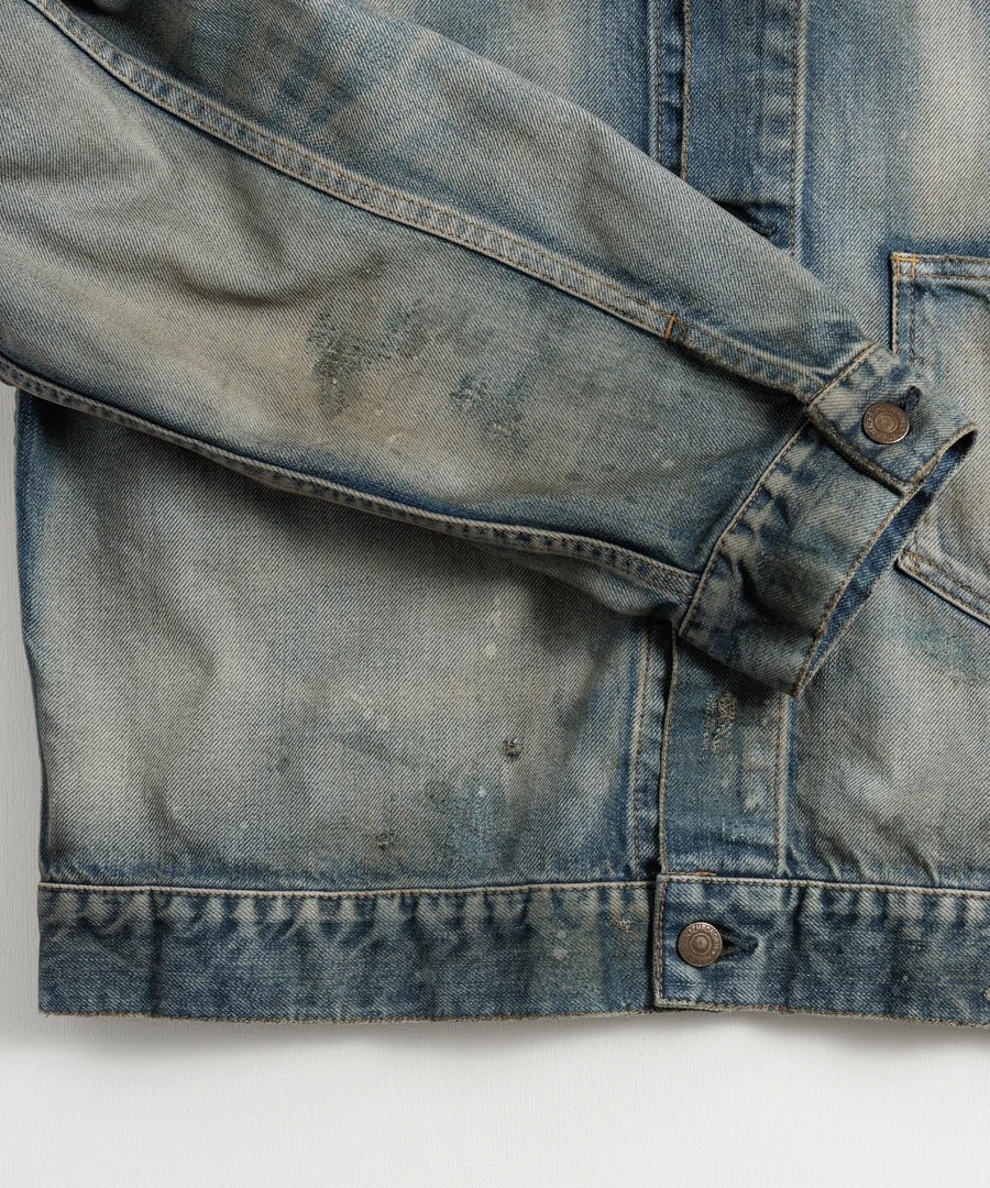 DAMAGED DENIM JACKET ANACHRONORM