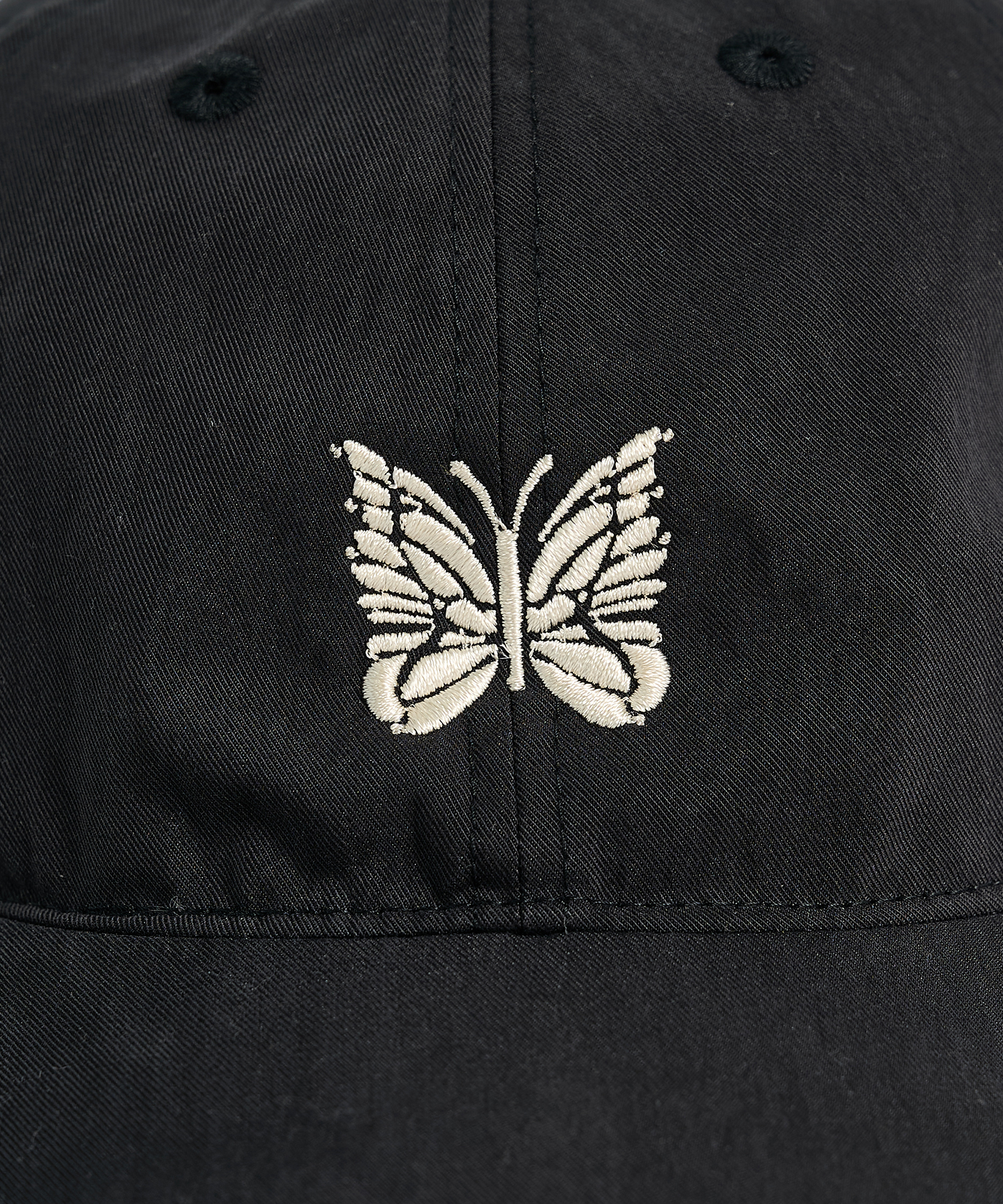 別注 Nylon Cap - Papillon Embroidery IVORY NEEDLES