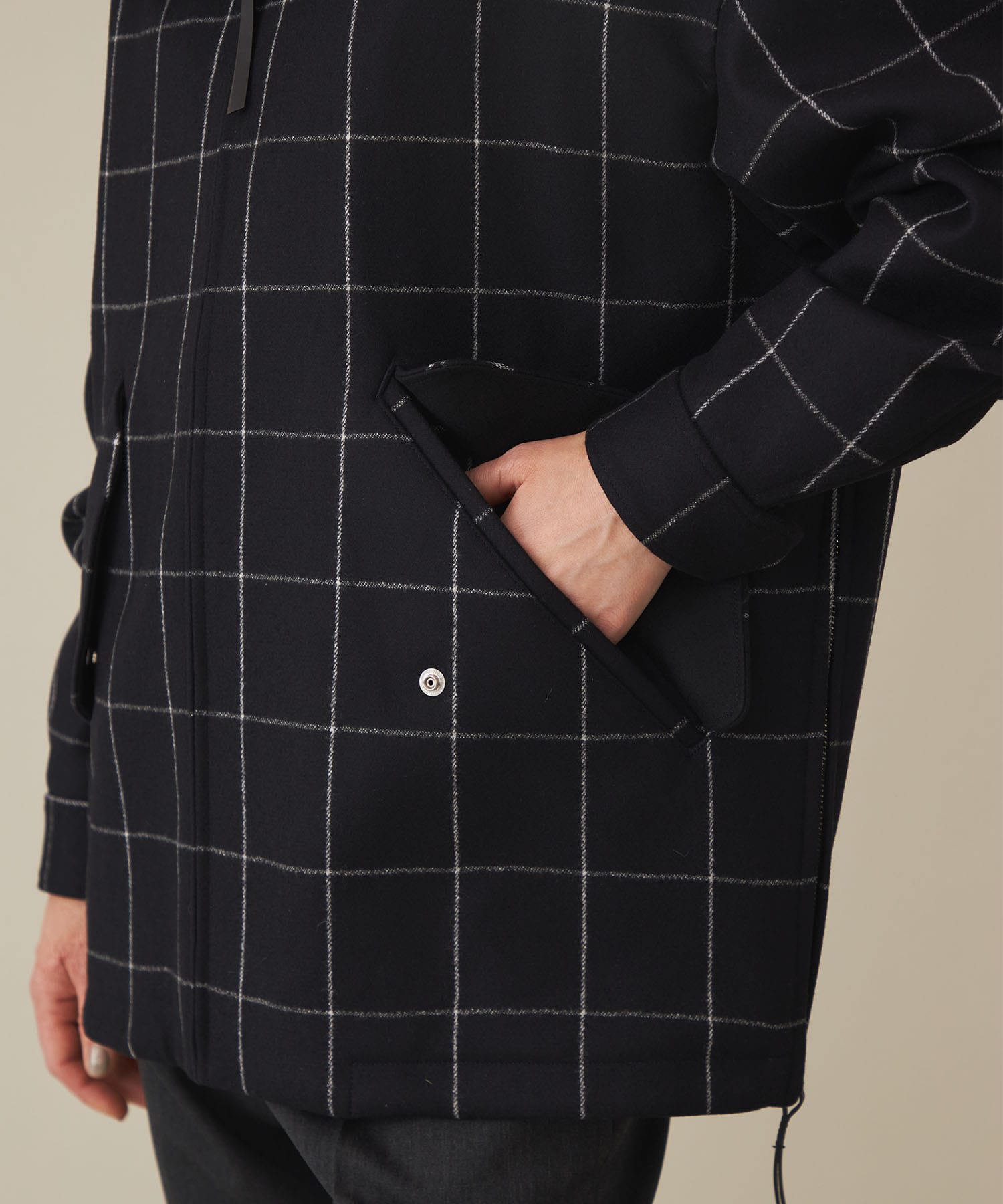 RERACS WOOL HARRINGTON JKT THE RERACS