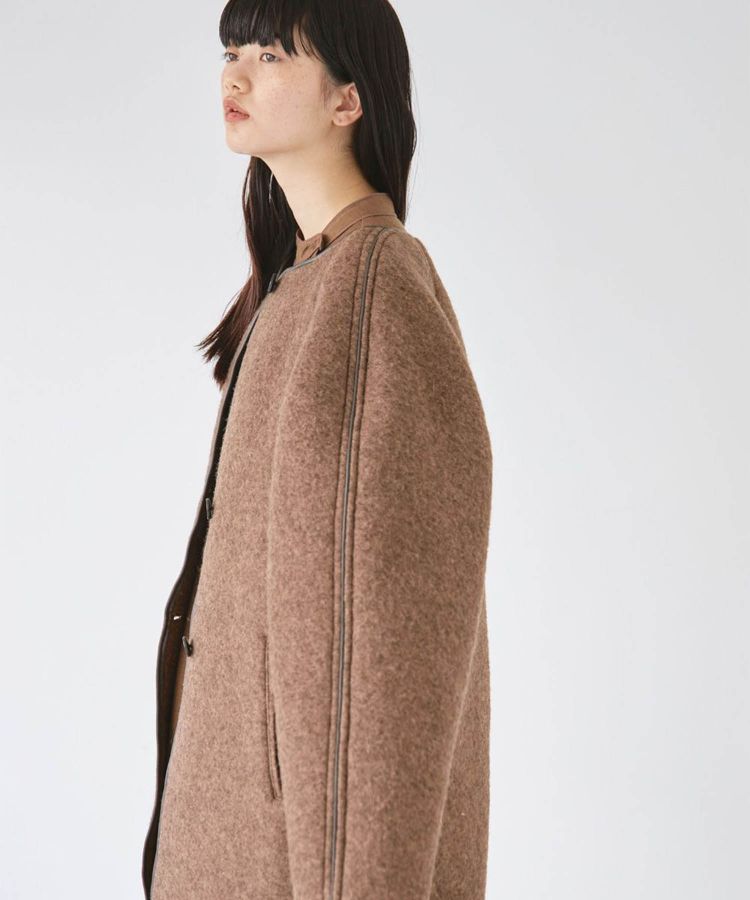 宅急便は割引特典対象！ TODAYFUL Wool Jersey Coatウールジャージー