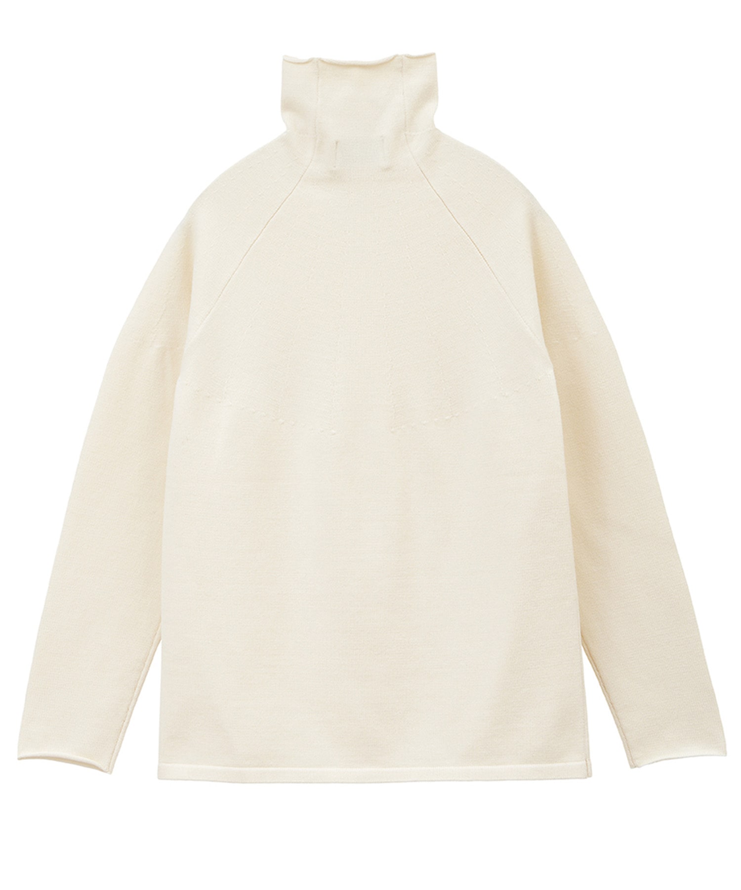 ROLL H/N KNIT TOPS(1 IVORY): CLANE: WOMENS｜ STUDIOUS ONLINE