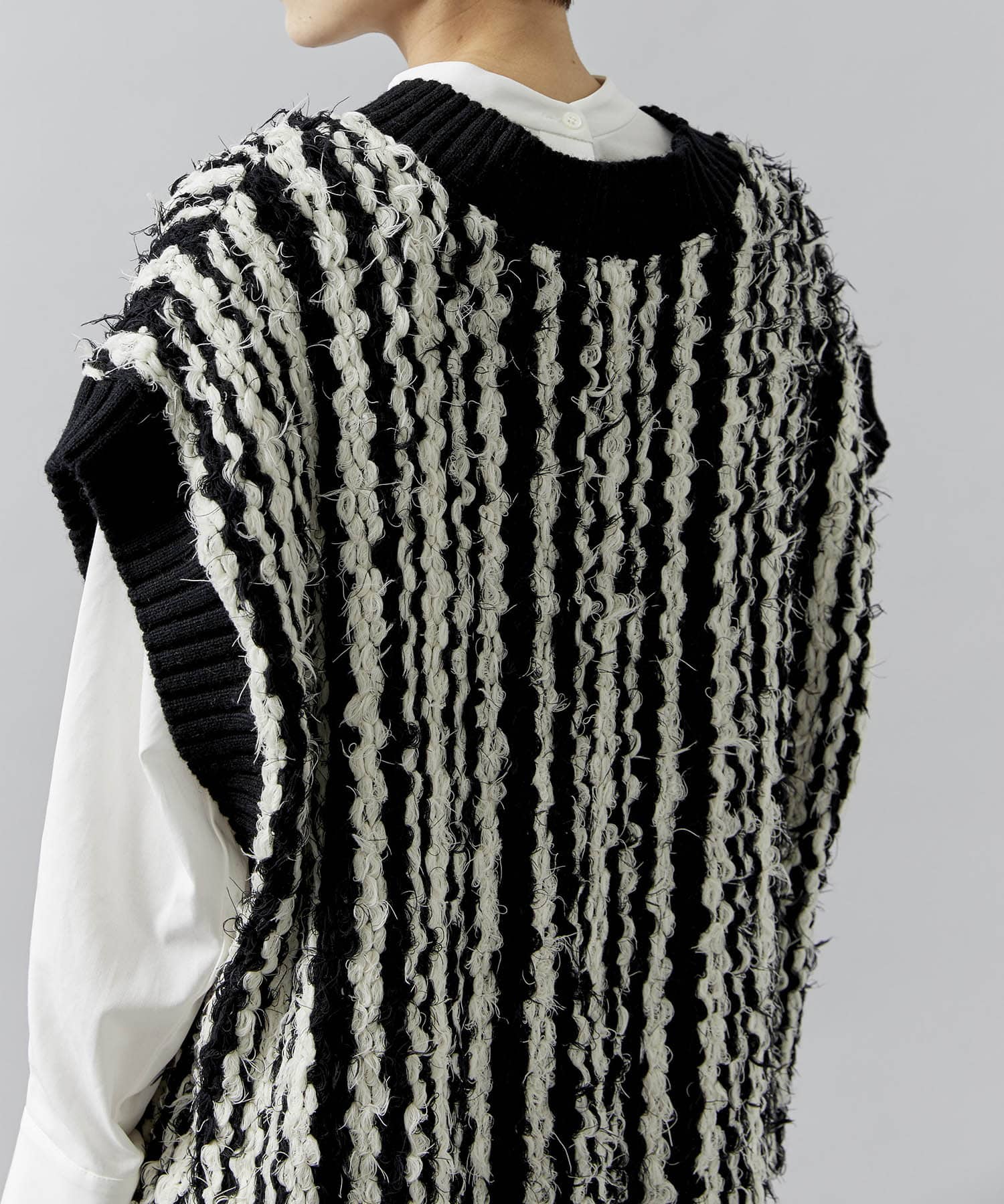 最終値下22AW新作rito structure Inlay Knit Vest tivicr.com