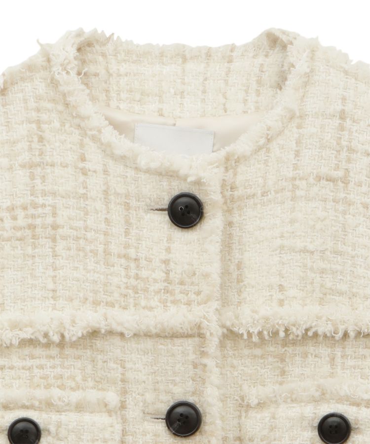 新品CLANE NO COLOR TWEED JACKET 銀座販売中 | cult.cohorted.co.uk
