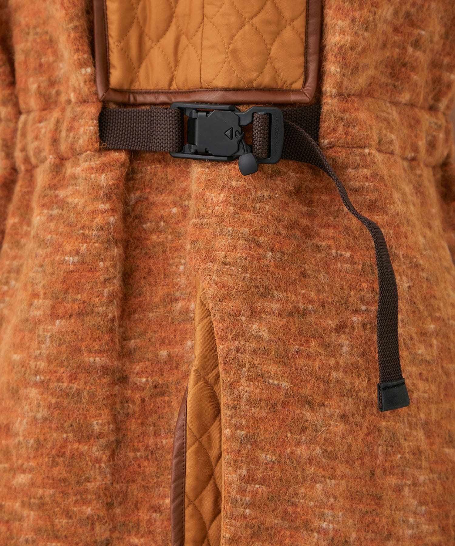 Alpaca Blend Shaggy Wool Vest(2 BROWN): Mame Kurogouchi: WOMENS