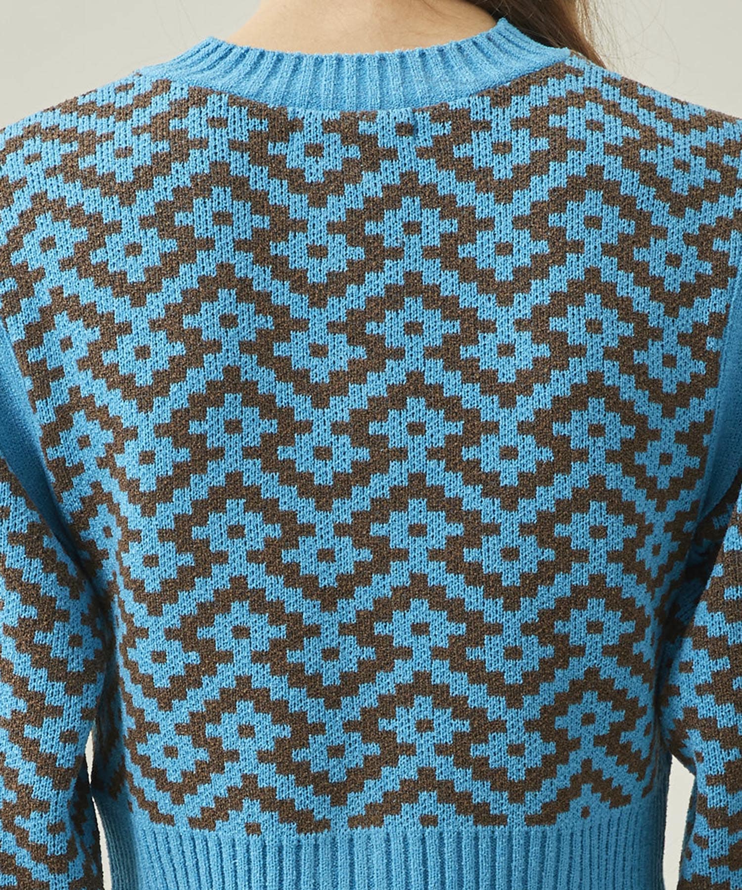 ジャガードニットカーディガン MATURED