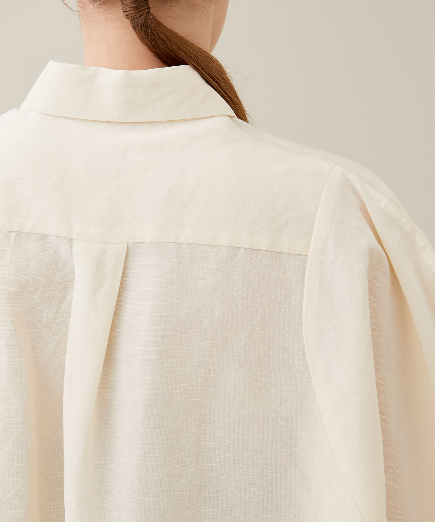 Oversized Linen Shirt(FREE WHITE): IIROT: WOMENS｜ STUDIOUS ONLINE