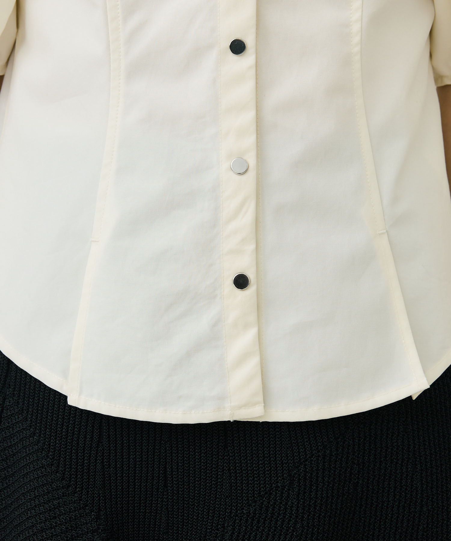 Two Fabric Combinated Blouse rito structure