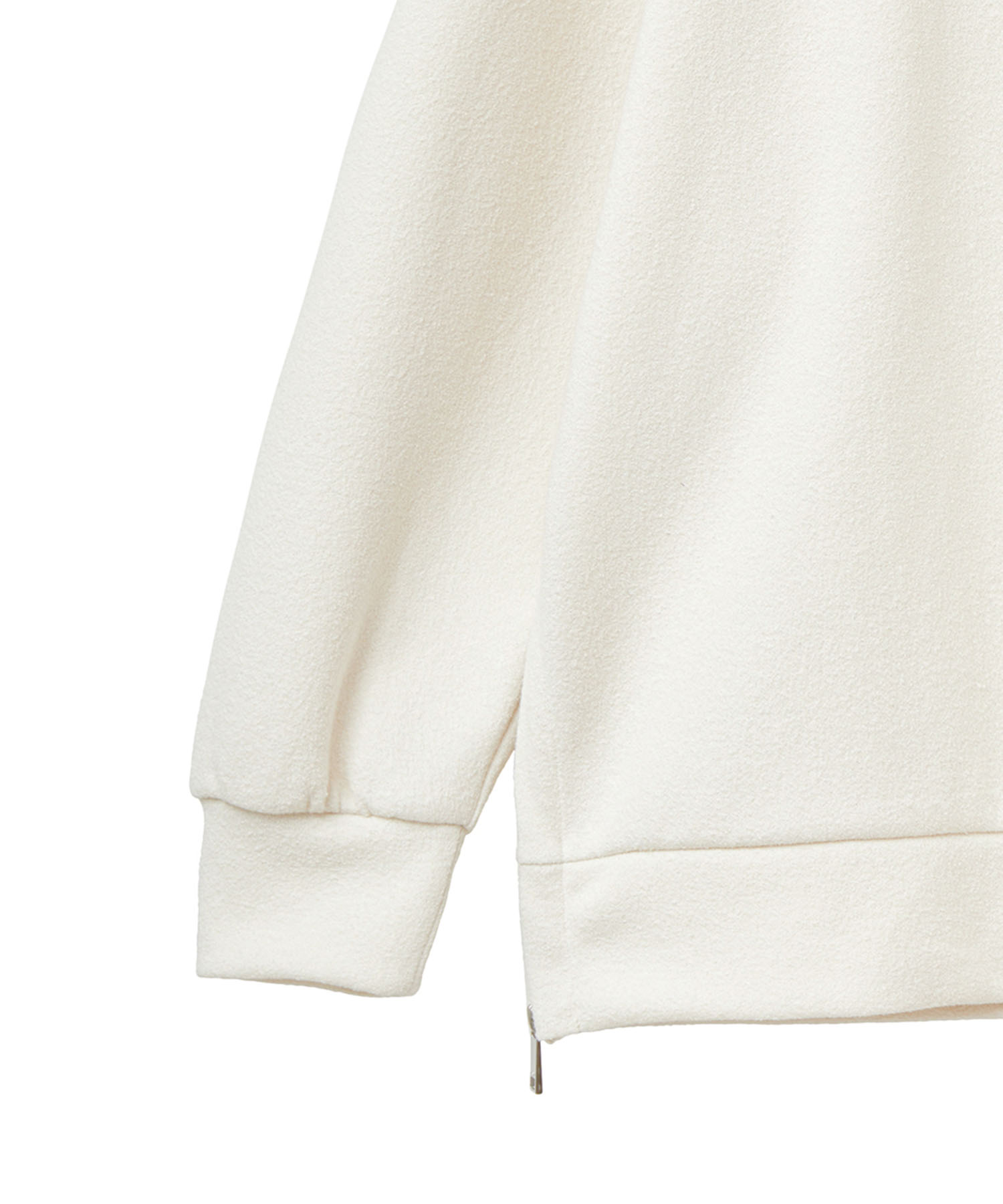 SIDE ZIP WIDE HOODIE(1 IVORY): CLANE: WOMENS｜ STUDIOUS ONLINE公式