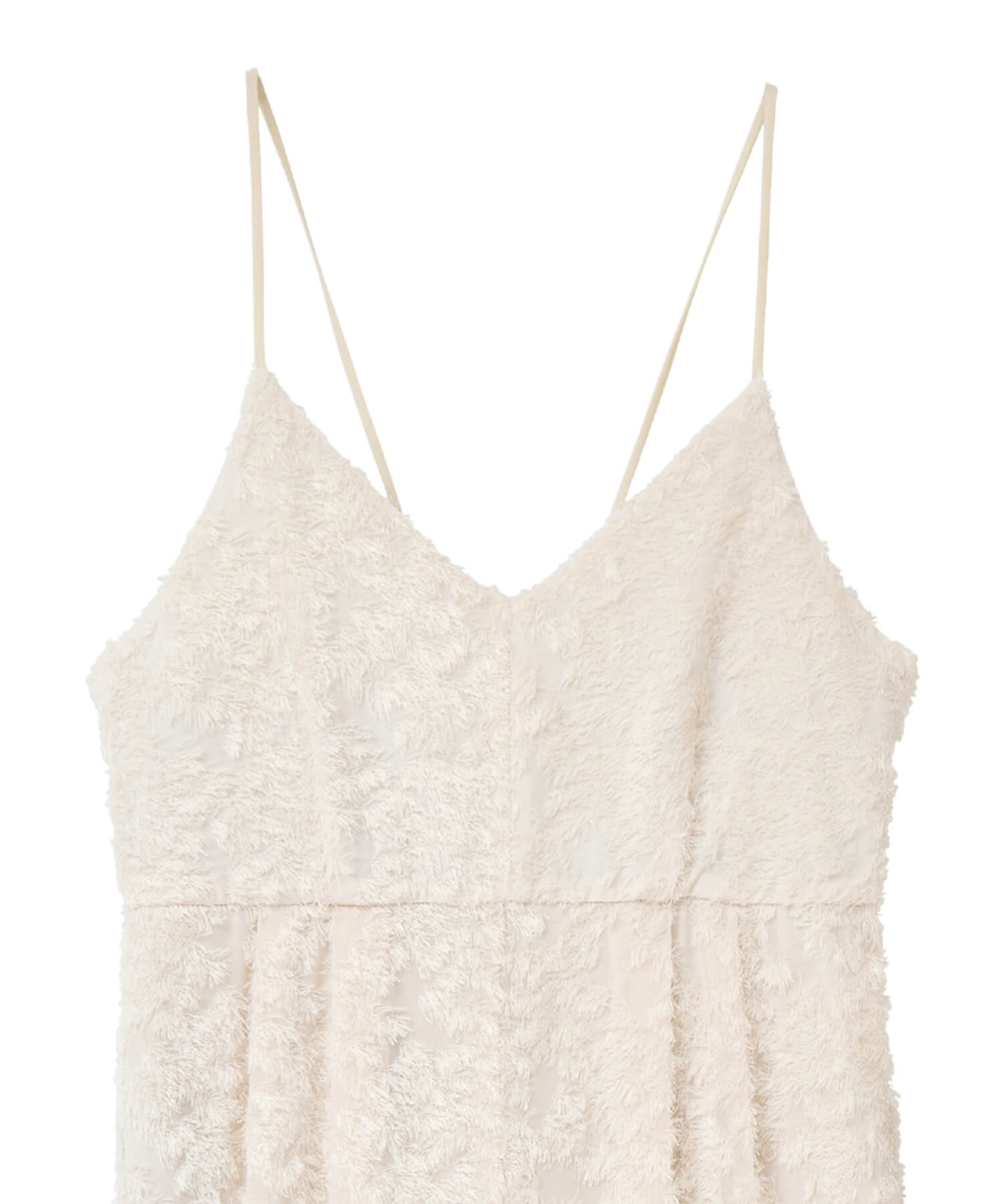 FRINGE CAMISOLE ALL IN ONE(0 IVORY): CLANE: WOMENS｜ STUDIOUS