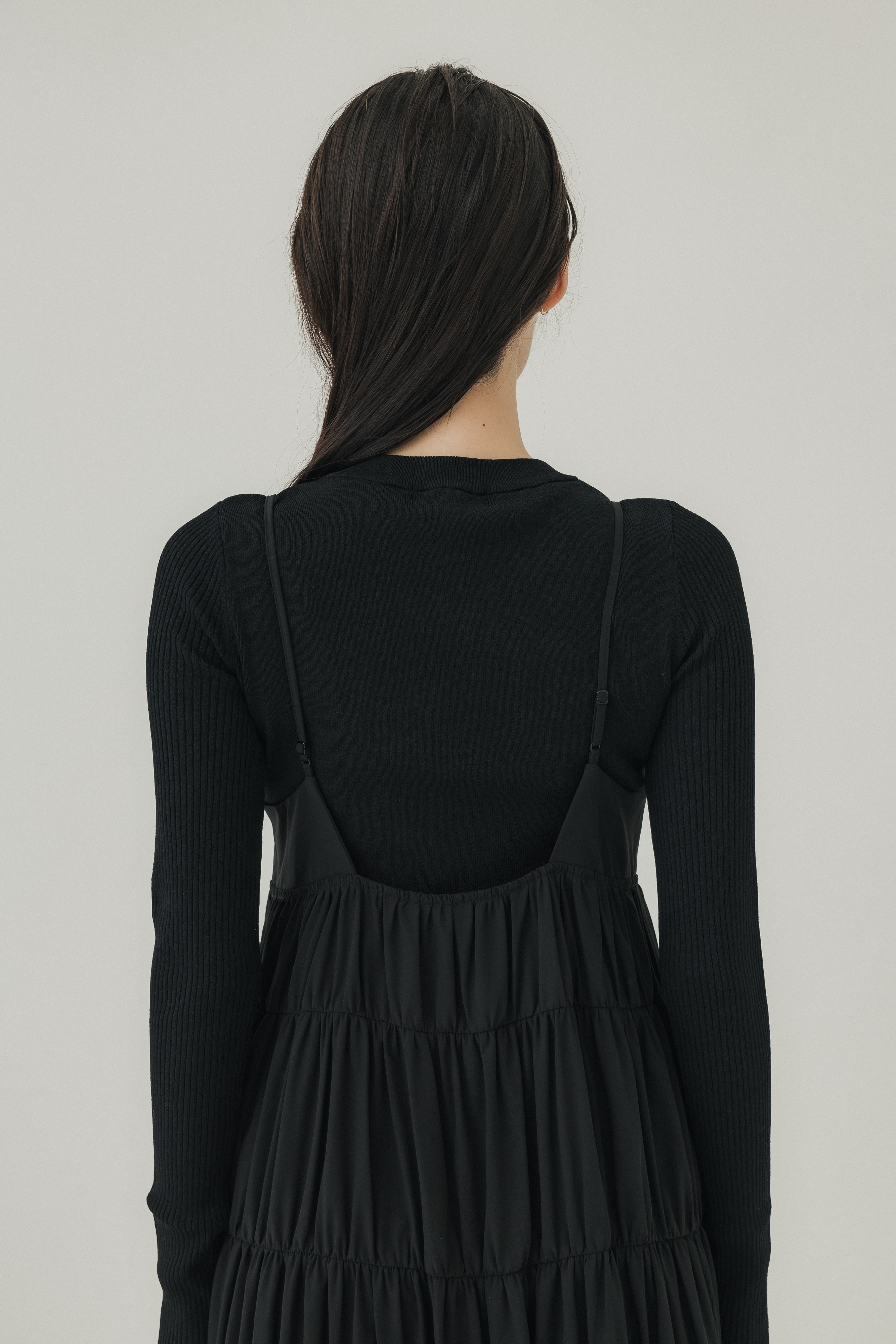 TIERED CAMI OP(36 BLACK): UN3D.: WOMENS｜ STUDIOUS ONLINE