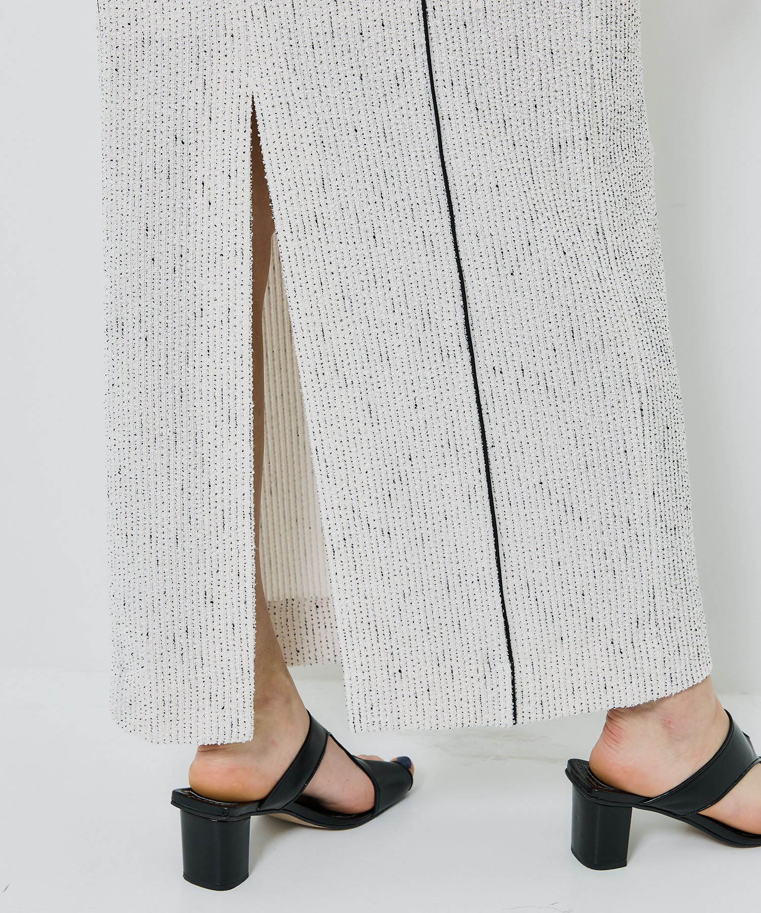 Tweedy Jersey Skirt STUDIOUS