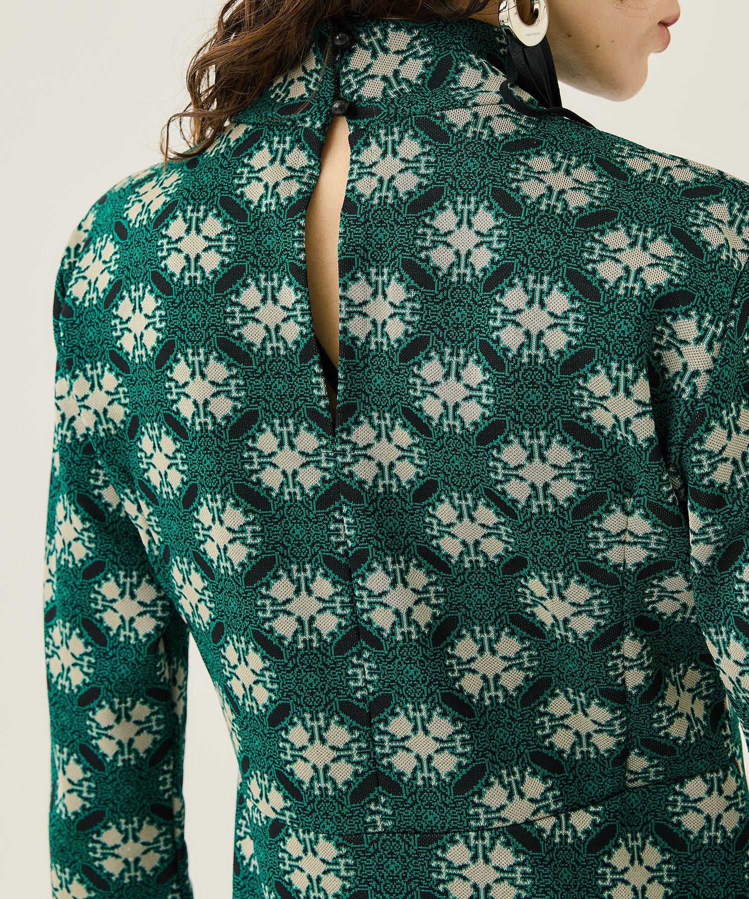 jacquard flare OP(1 GREEN): FUMIE=TANAKA: WOMENS｜ STUDIOUS ONLINE