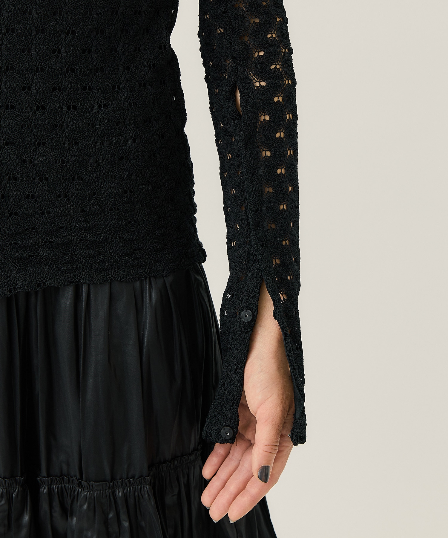 LACE CARDIGAN(FREE BLACK): MIOSMOKEY: WOMENS｜ STUDIOUS ONLINE公式