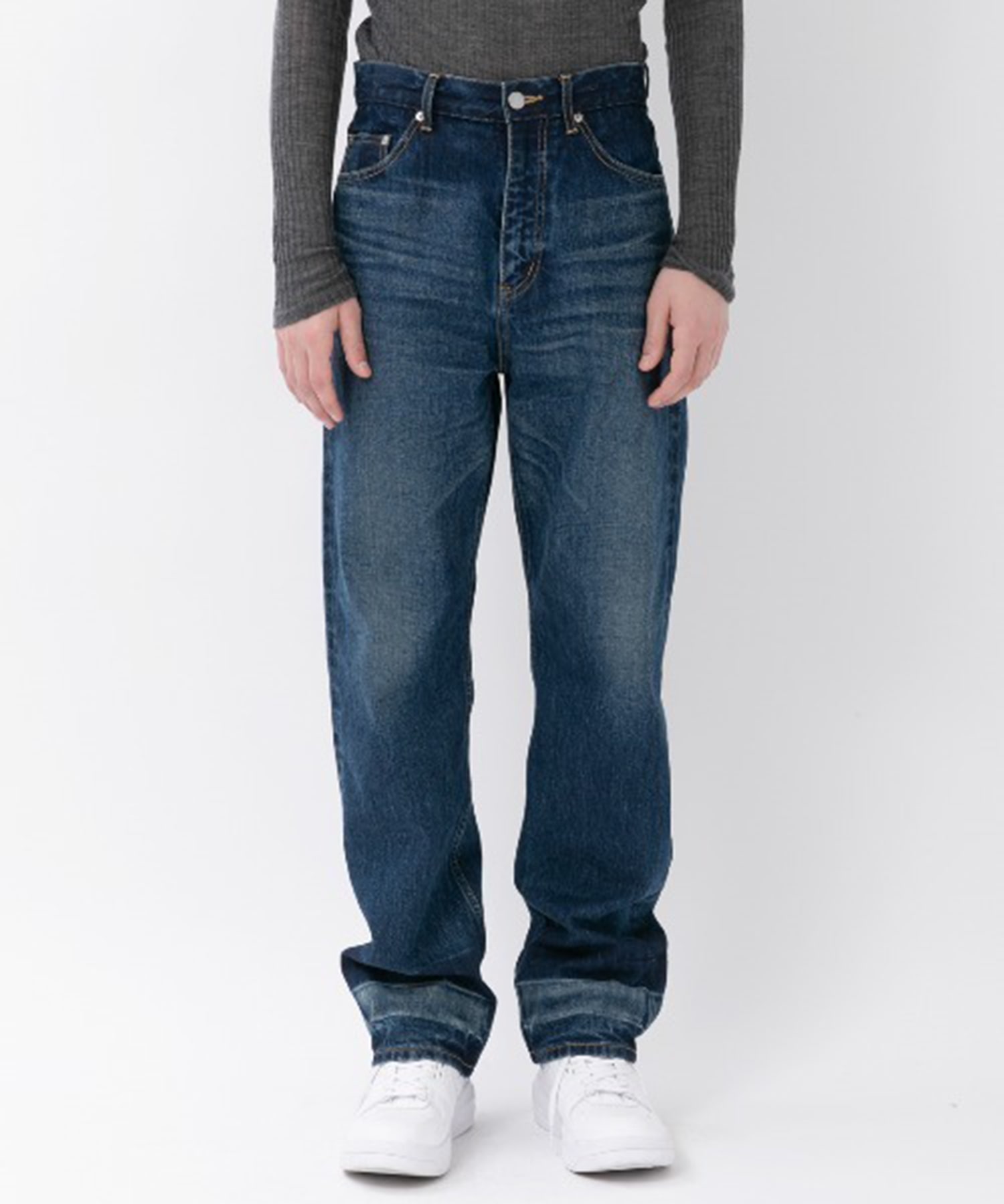 selvedge denim bleach straightpants beautiful people