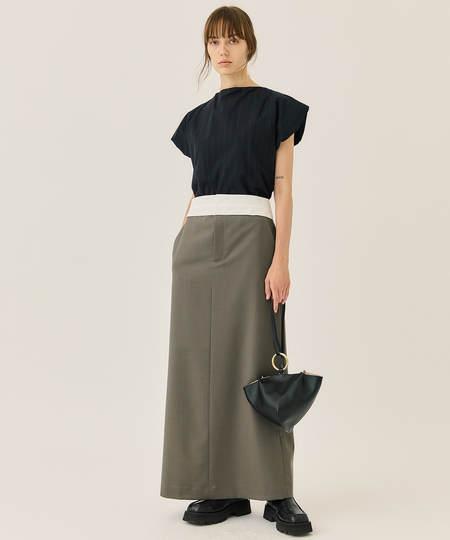 Wrap waist Skirt(36 GREY): IIROT: WOMENS｜ STUDIOUS ONLINE公式通販