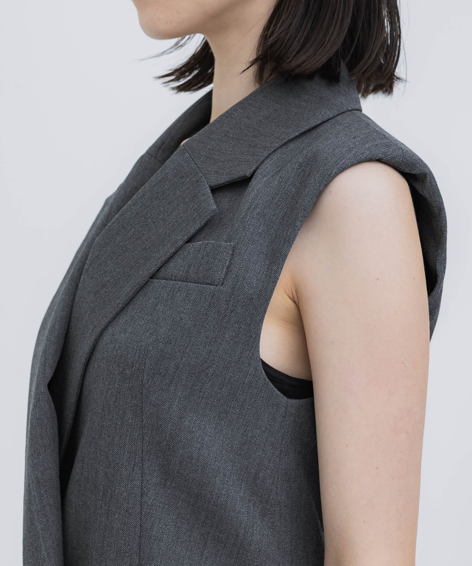 Tailored Vest(36 GREY): IIROT: WOMENS｜ STUDIOUS ONLINE公式通販サイト