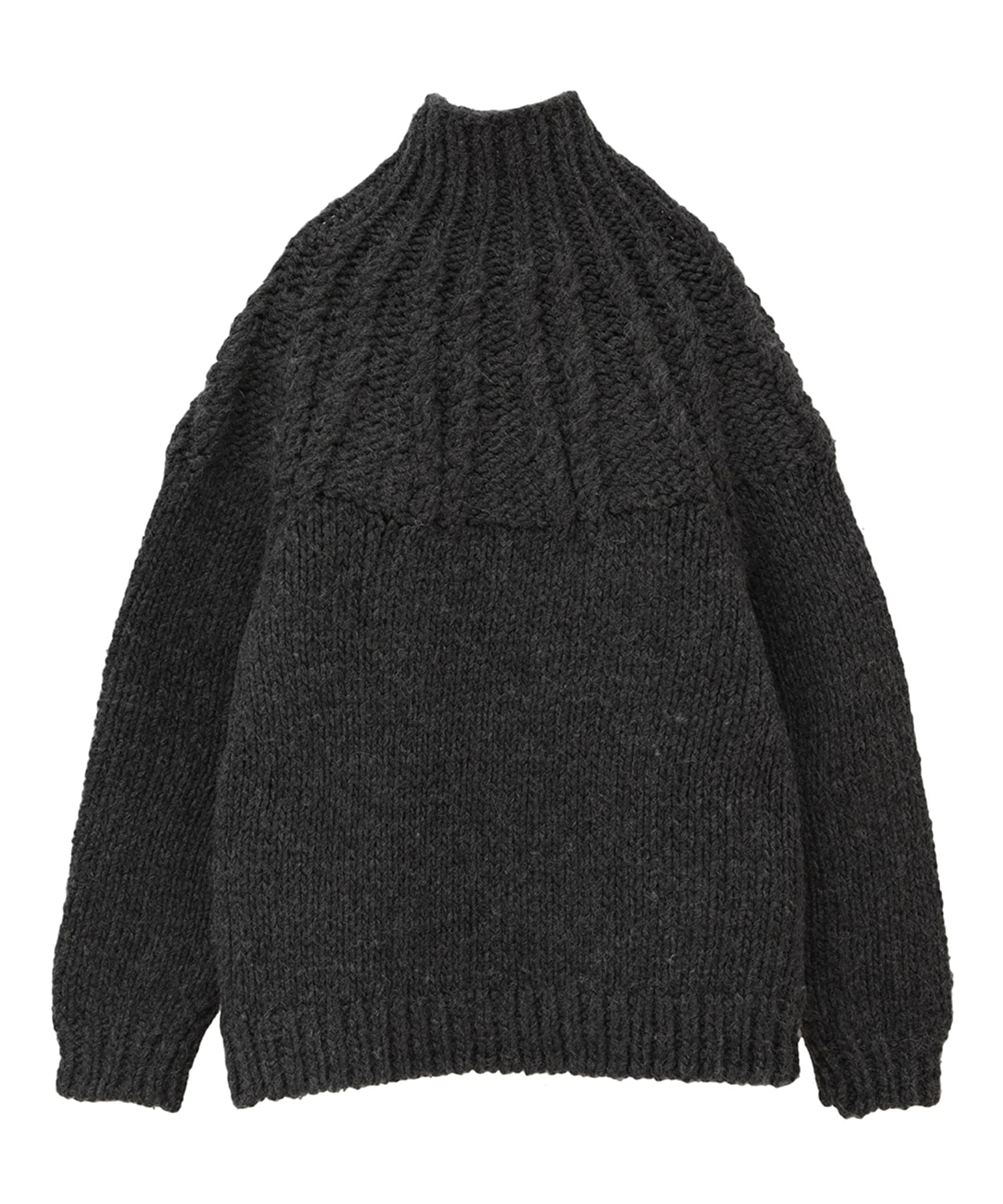 CHUNKY CABLE HAND KNIT TOPS CLANE