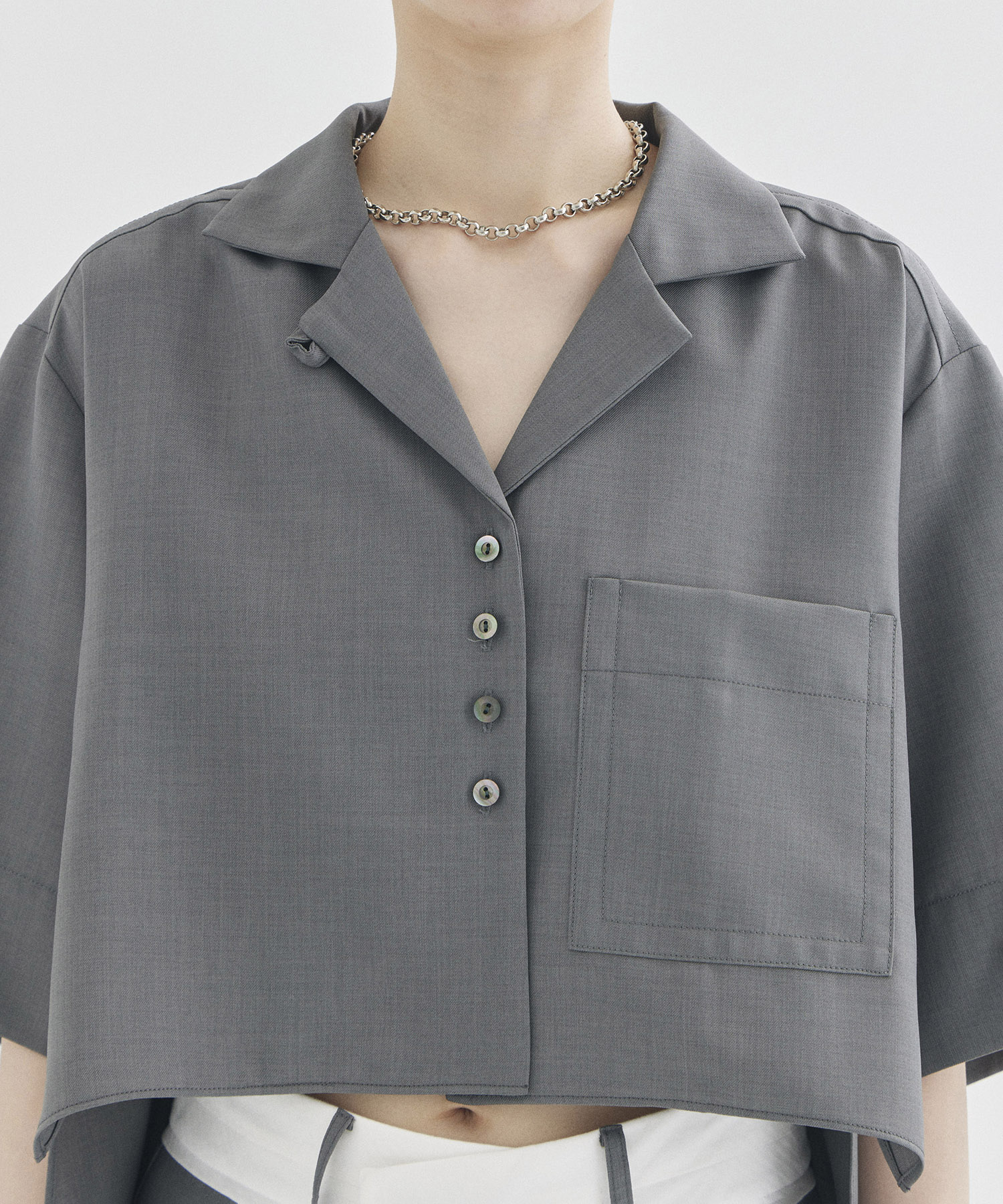 Open Collar Shirt STUDIOUS