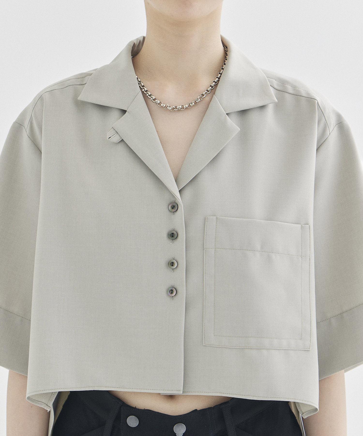 Open Collar Shirt STUDIOUS