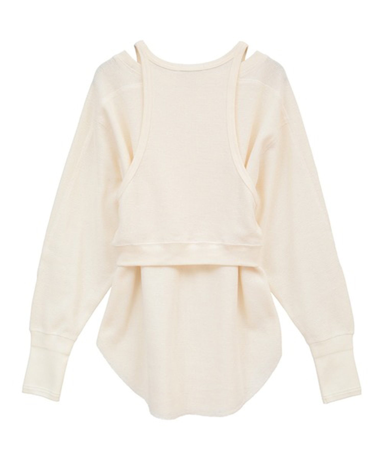 LAYRED BUSTIER THERMAL TOPS CLANE