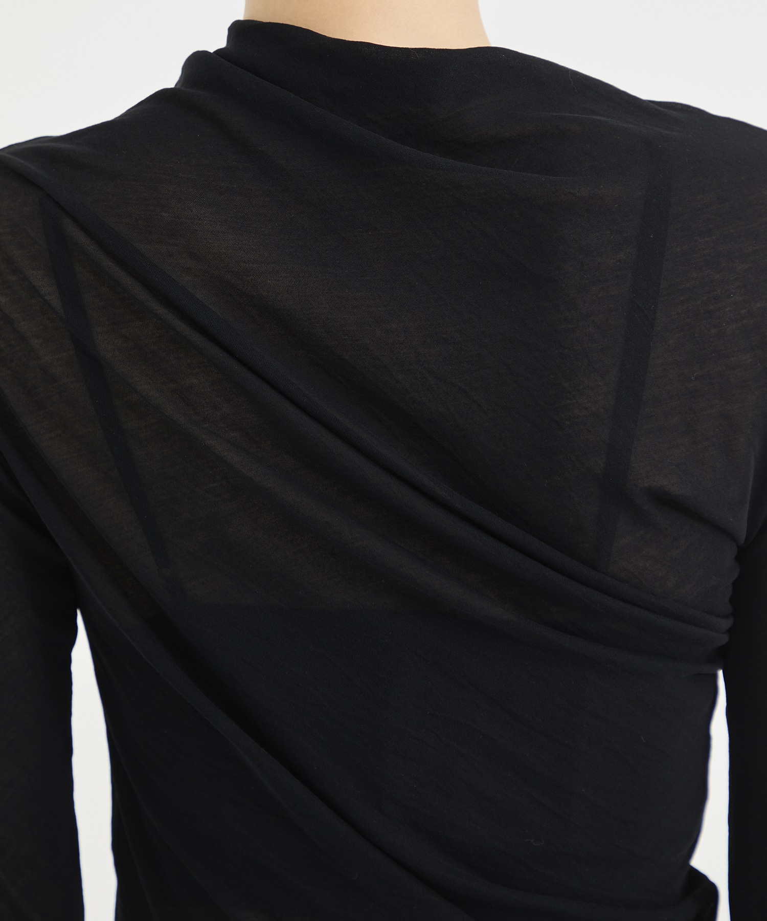 Sheer asymmetry Tops IIROT