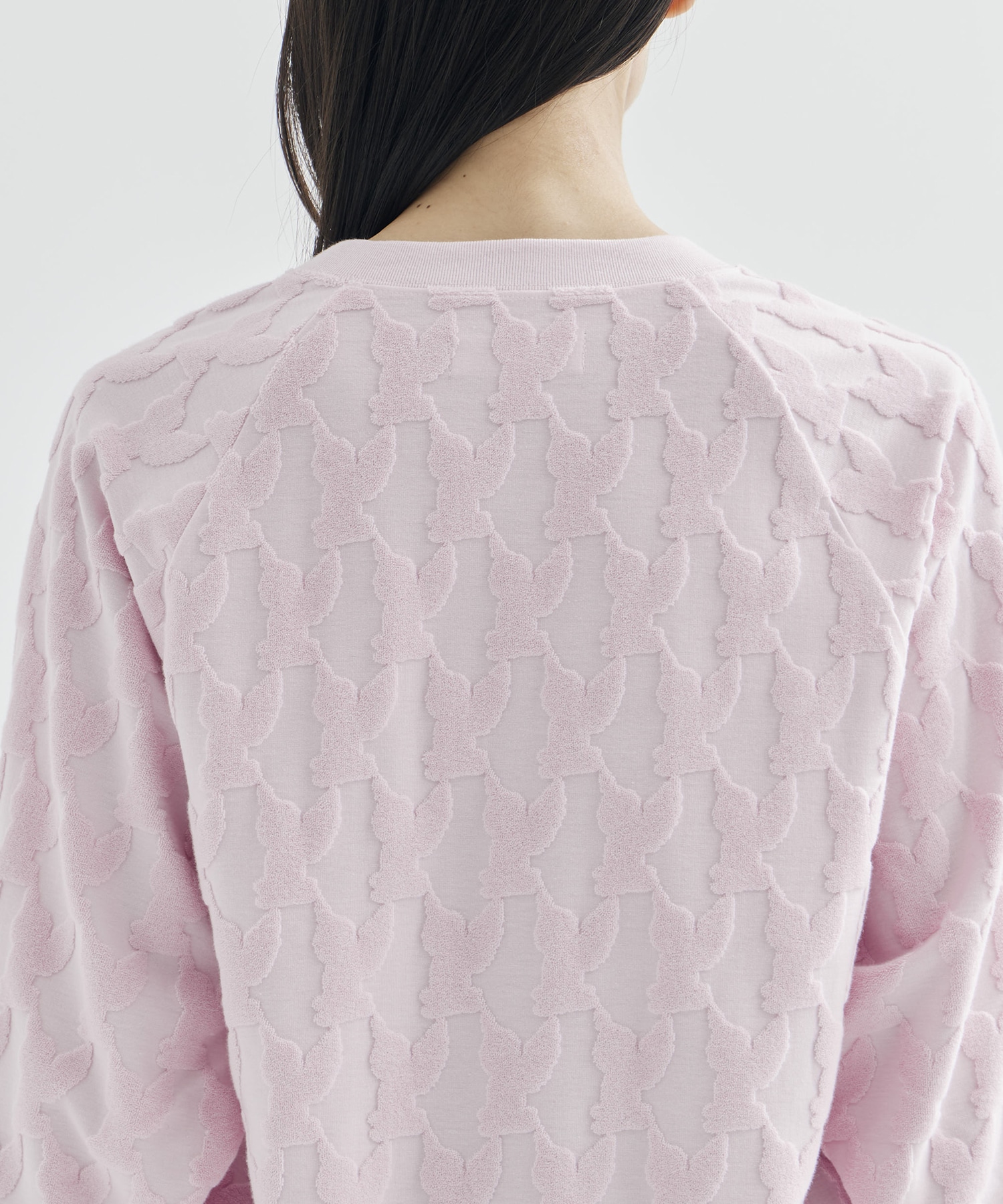 ANGEL PILE JACQUARD SWEATSHIRT MASU