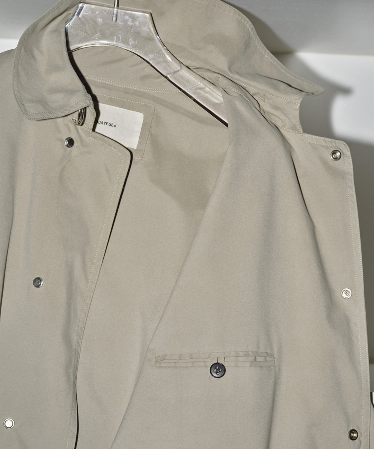 Soutiencollar Trench Coat TODAYFUL