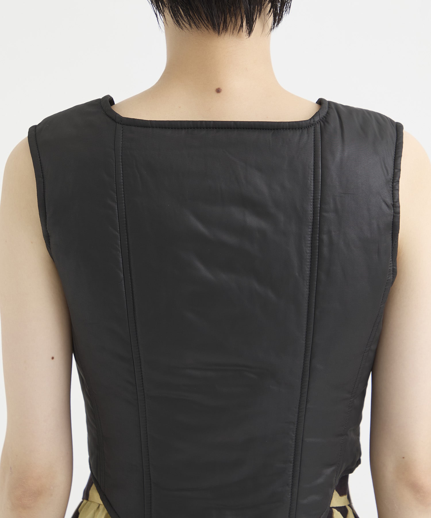 TAFFETAS BUSTIER TOP JOHN LAWRENCE SULLIVAN